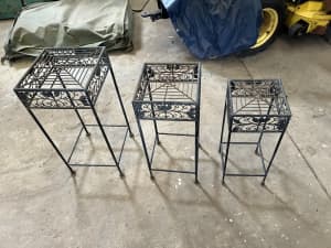 Decorative stools x 3