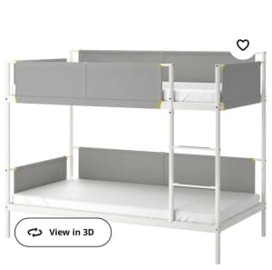IKEA bunk bed VITVAL