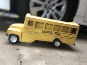 School bus planter