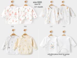 brand new or near new
baby onesies, the spring and autumn, long-sleeve