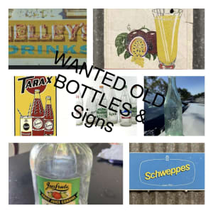 Wanted: WANTED TO BUY - Old Bottles