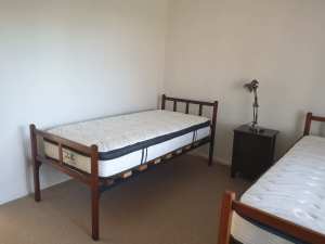 2 Single beds plus mattresss