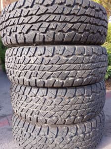 Brand new tyres.