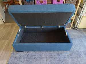 Ottoman with storage in good condition