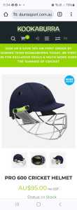 Cricket Helmet Kookaburra