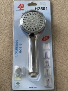 Hydro-massage shower head with 5 functions
