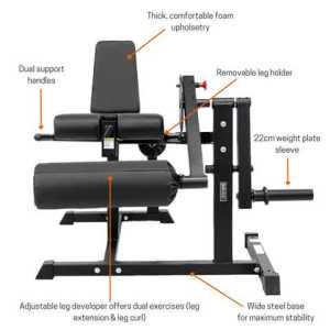 Body Iron Leg Extension Leg Curl Combo Gym Machine