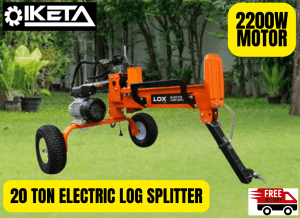 20 Ton Electric Log Splitter (Brand New)
