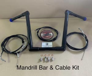 Handlebars Mandrill Bar and Cable Kit