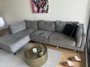 Like new L shape sofa for sale