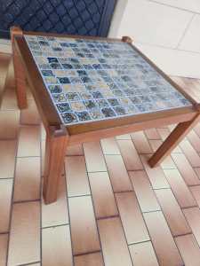 Mid century tiled coffee table 