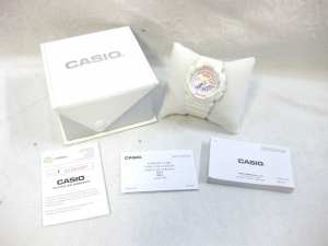 CASIO BABY-G BA-110PL White Pink Analogue Digital Watch