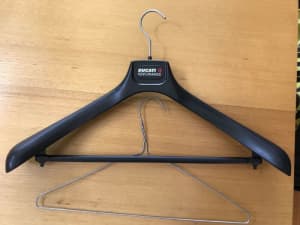 Black plastic Ducati hanger