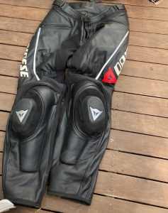 Dainese Delta Leather Motorcycle Pants - size 54
