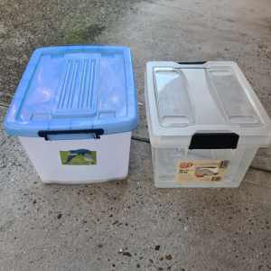 Storage Plastic Boxes - 35-52L - 15 available