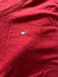 Tommy Hilfiger shirt- red