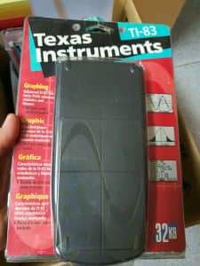 Texas graphics Instrument TI 83 