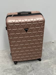 Extra Large 32” Luggage Suitcase Travel Case Bag Rose Gold Pink