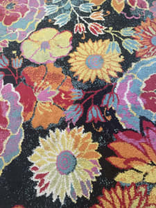 Colourful flower rug (pretty stunning.)