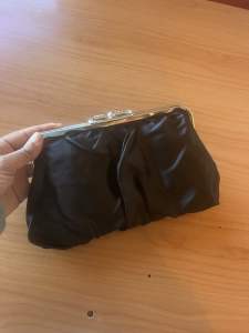 Reversible clutch Bag / makeup pouch