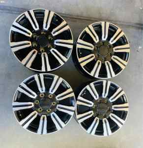 18 inch alloy wheel set of 5