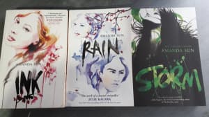 Paper Gods Book Trilogy Series - Ink, Rain, Storm