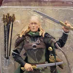 LORD of the RINGS LEGOLAS FIGURE THE TWO TOWERS ARROW LAUNCHING NEW
