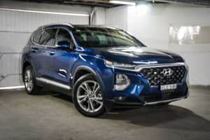 2018 Hyundai Santa Fe DM5 MY18 Highlander Blue 6 Speed Sports Automatic Wagon