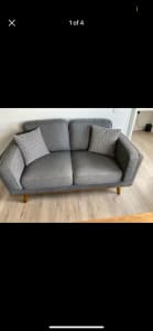 Lounge/sofa Lexington 2 seater fabric plus cushions