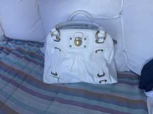 Marc Jacob’s white leather bag Cronulla Sutherland Area Preview