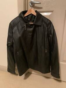 Leather Jacket Black Brand New