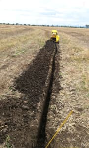 Trenching service available 