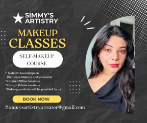 Self-Makeup classes by Simran.