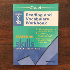 Excel Reading and Vocabulary Workbook Yr 9&10