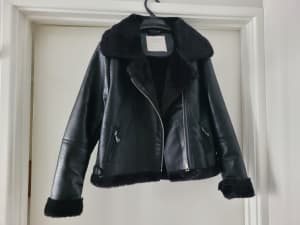 New, Faux Leather Kids Jacket (12)