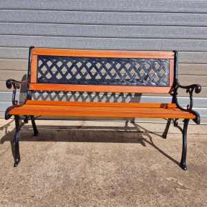 Cast Iron Garden Bench Seat