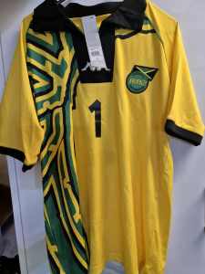 Kappa special jamaican soccer football jersey custom Usain bolt 