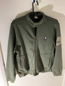 Vintage 90s Nike Swoosh Zip Jacket, Men’s Large
