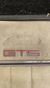 HG Monaro door trims & ORIGINAL GTS badges
