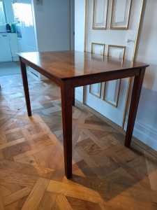 Dining table or desk - solid polished timber