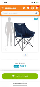 Spinifex Comfort Series Giant Chair Navy
