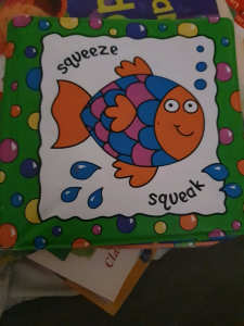 Squeeze & Squeak Fish Book classic!