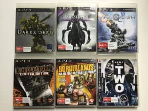 PS3 games - assorted titles