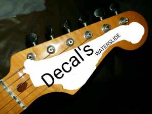 Guitar Decals 