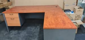 Office table with drawers 