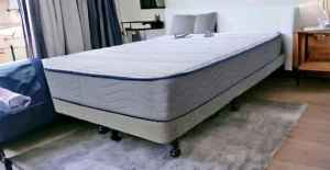 Queen Bed Base With Mattress 🚛