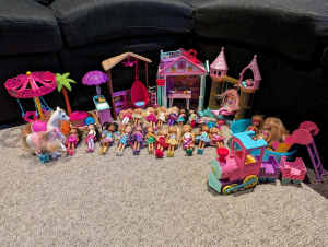 Barbie Chelsea Dolls Bundle 