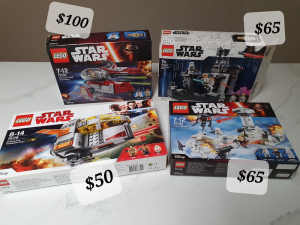 Star Wars Lego 75135, 75229, 75176 & 75138 