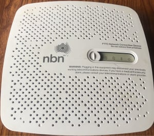 NBN FTTC connection device