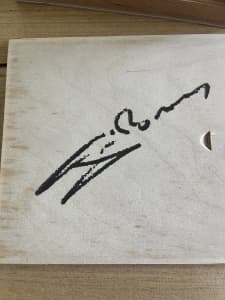 Jimmy Barnes Euro Summer 94 Signed Wooden Box CD - Collectors Item